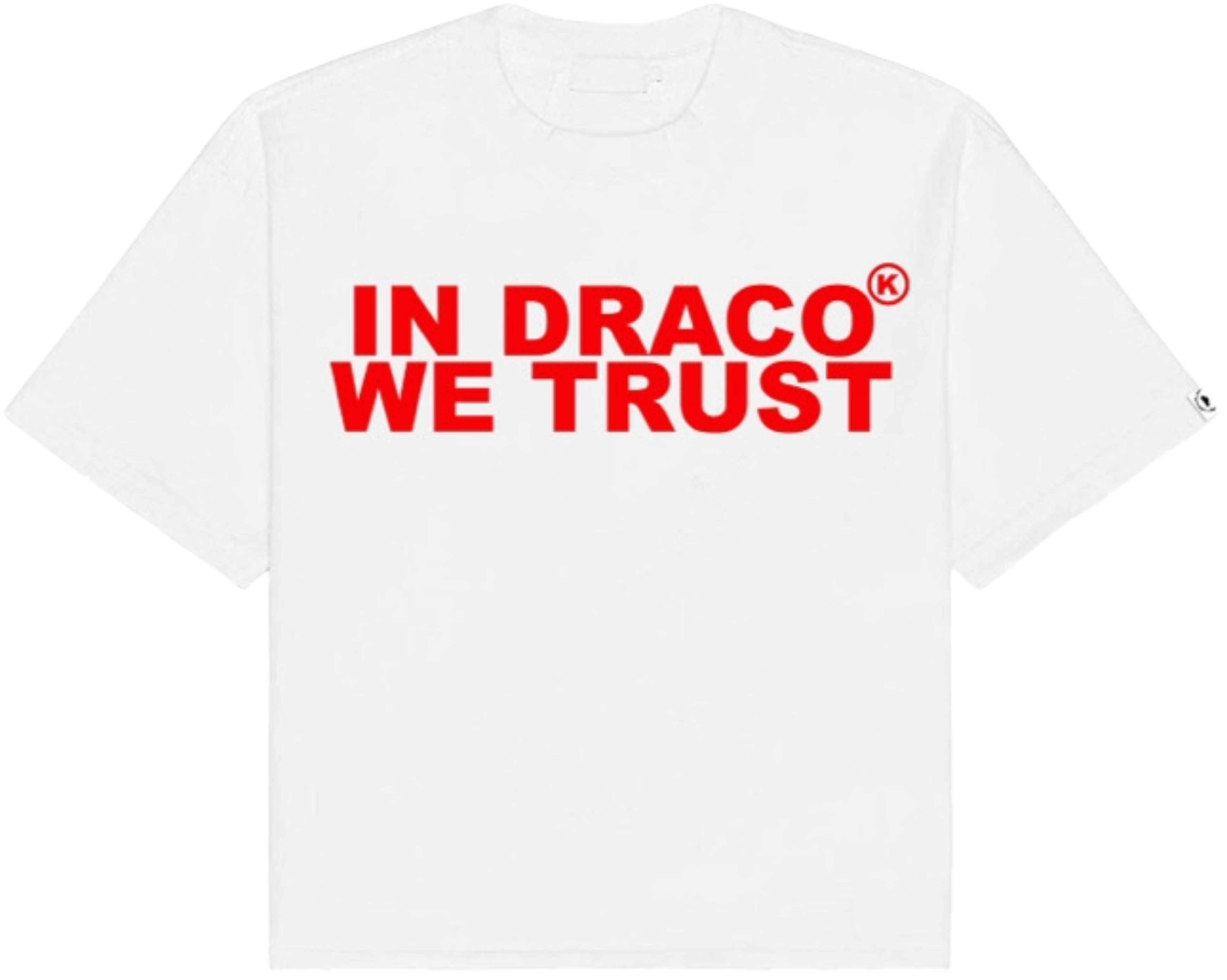 IN DRACO WE TRUST OVERSIZED TEE (RED) – KIXKZGALORE