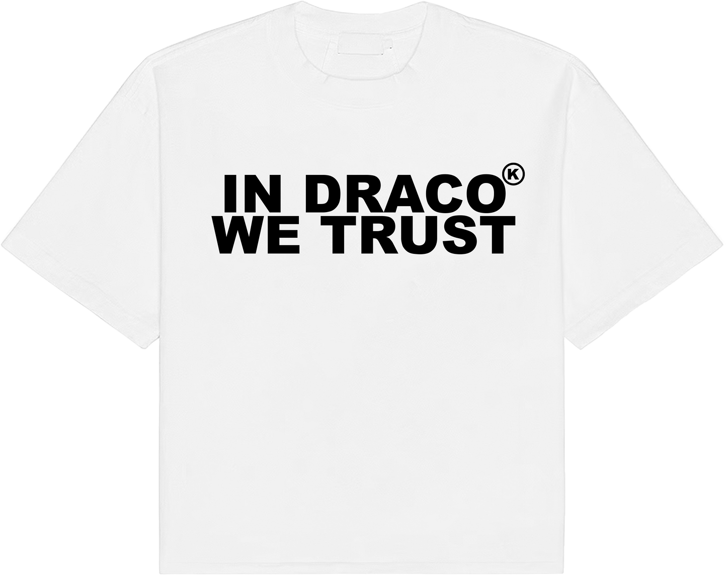 IN DRACO WE TRUST OVERSIZED TEE