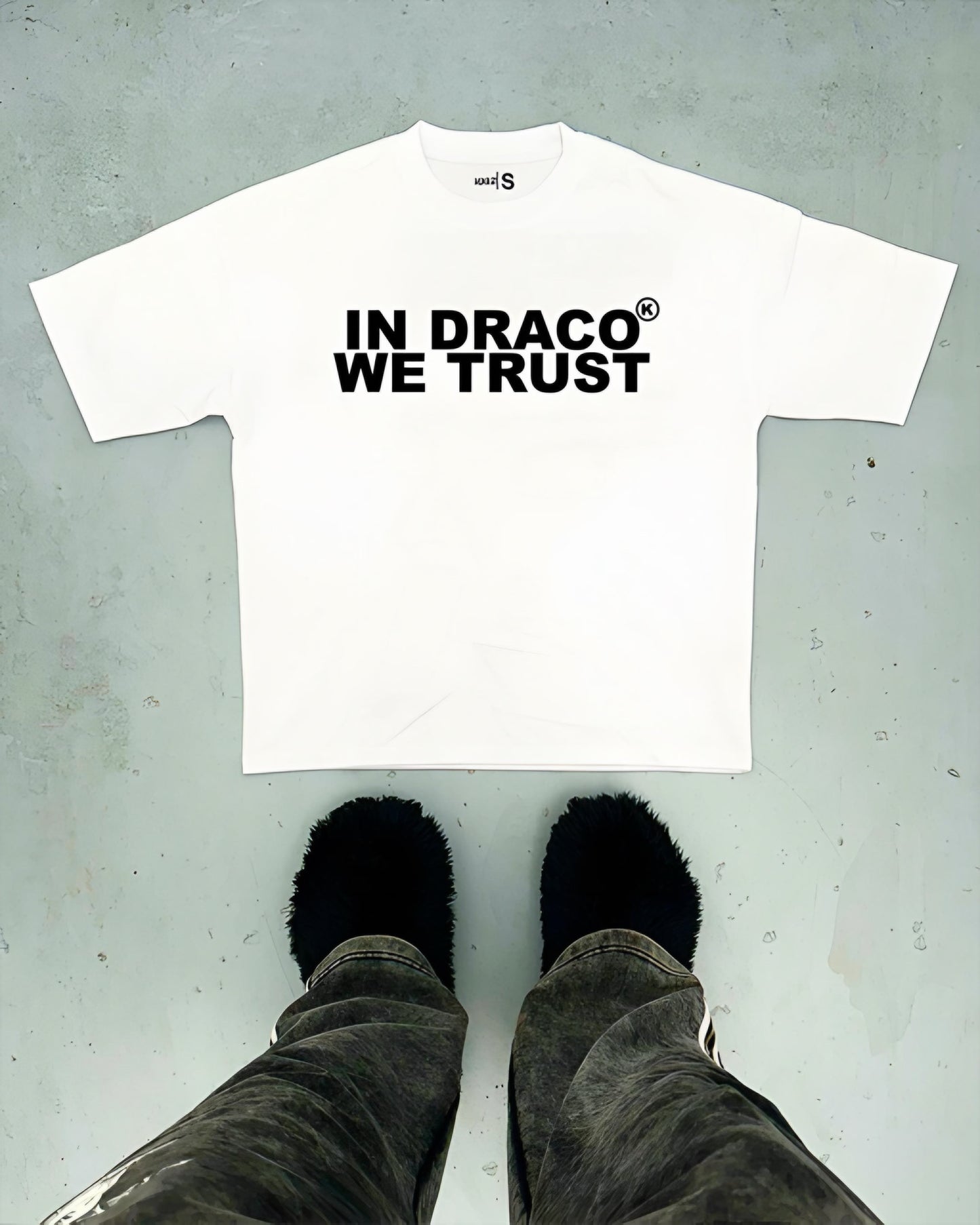 IN DRACO WE TRUST OVERSIZED TEE