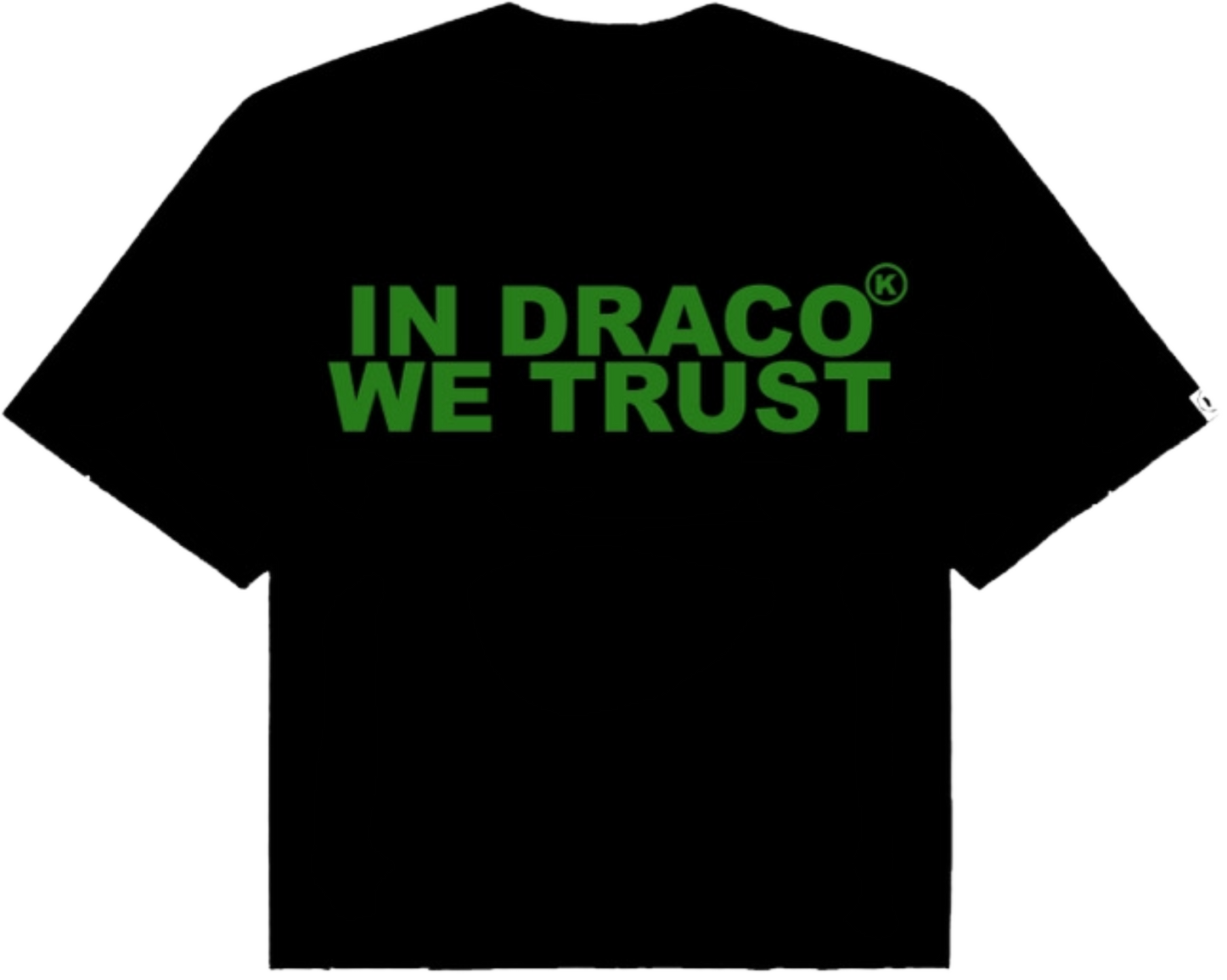 IN DRACO WE TRUST OVERSIZED TEE (Kash Green)